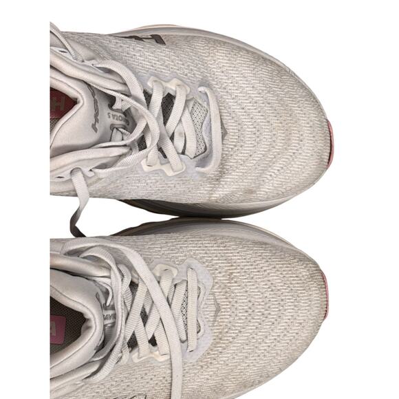 Hoka One One Gaviota 5 Women's Running SIZE 8B PINK & GRAY Shoes Stability Used! - Picture 2 of 16